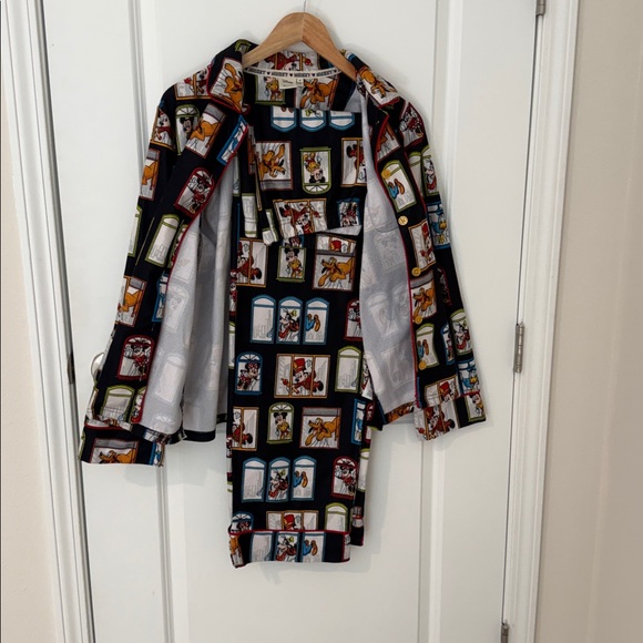 Disney Mickey and Pluto Pajama Set - Red, Yellow, Black - Picture 6 of 6